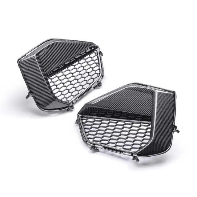 Anderson Composites Mustang GT Carbon Fiber Front Bumper Inserts (2024-2025) - Image Anderson Composites Mustang GT Carbon Fiber Front Bumper Inserts (2024-2025) - Image