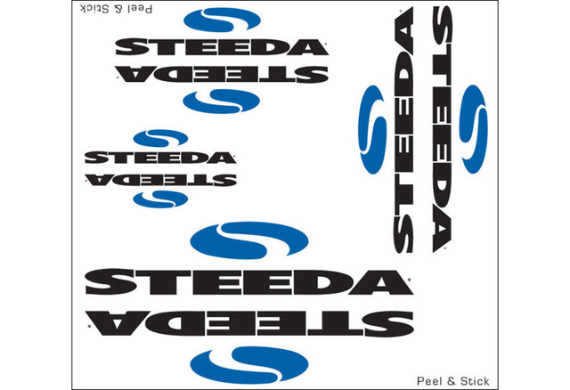 Steeda Logo Sticker Sheet - Image Steeda Logo Sticker Sheet - Image