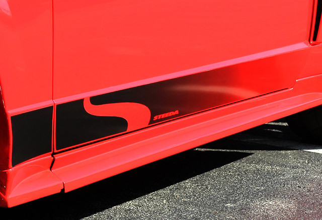 Steeda Sidewinder Decal - Black (1999-2004) - Image