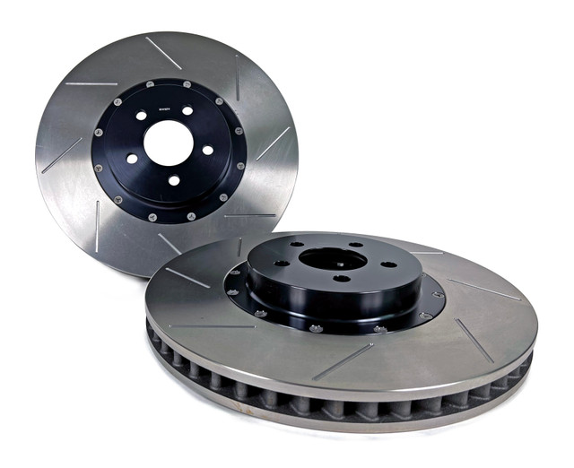 Baer Mustang EradiSpeed+ Front 2pc Performance Brake Rotor Pair - Slotted (2024-2026) - Image