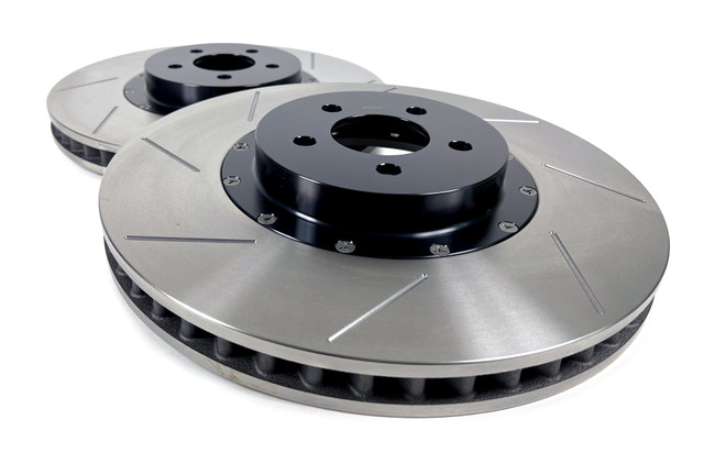 Baer Mustang EradiSpeed+ Front 2pc Performance Brake Rotor Pair - Slotted (2024-2026) - Image