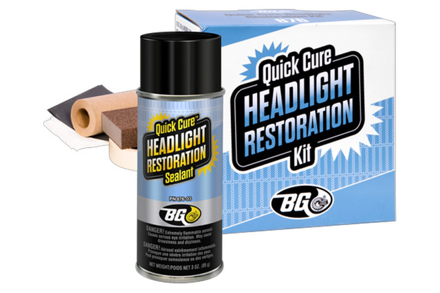 BG Quick Cure Headlight Restoration Kit - Image