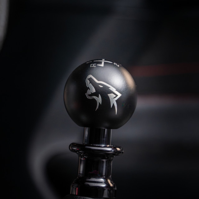 Billetworkz Mustang 6-Speed Sphere Weighted Shift Knob - Coyote Engraved (2011-2014) - Image