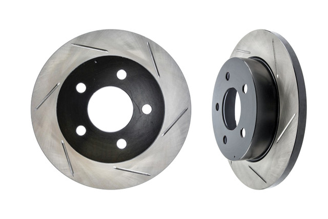 StopTech Mustang Cobra Slotted Rear Rotors (1994-2004) - Image