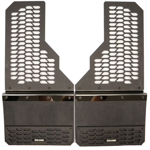 Putco F-150 HEX Front Mud Skins Set - Black (2015-2026) - Image