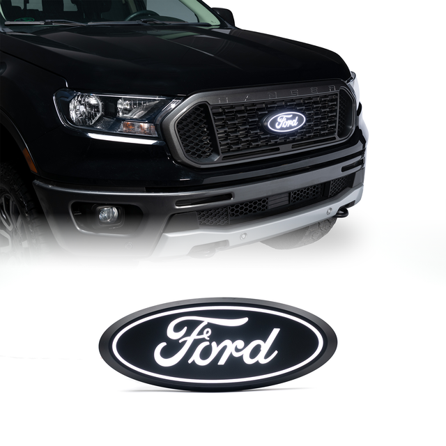 Putco Ranger Luminix White LED Front Grille Emblem (2019-2024) - Image