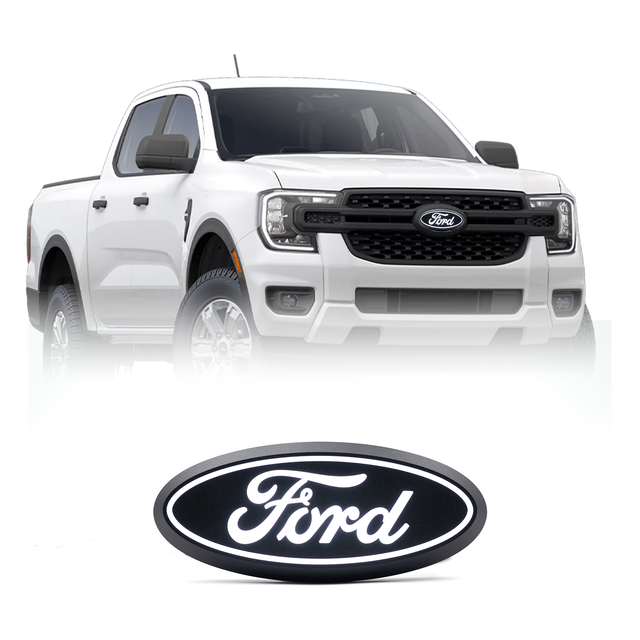 Putco Ranger Luminix White LED Front Grille Emblem (2024-2026) - Image