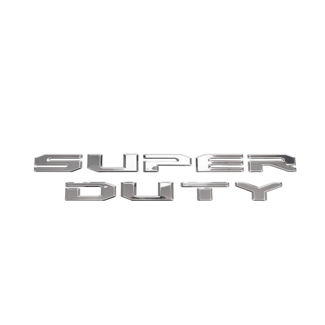 Putco Super Duty Tailgate Lettering Kit - Stainless Steel (2020-2022) - Image Putco Super Duty Tailgate Lettering Kit - Stainless Steel (2020-2022) - Image