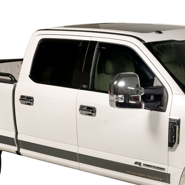 Putco Super Duty RCLB Stainless Steel Rocker Panels - Black Platinum/Super Duty Logo (2017-2022) - Image Putco Super Duty RCLB Stainless Steel Rocker Panels - Black Platinum/Super Duty Logo (2017-2022) - Image