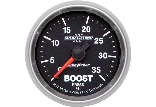 Autometer Sport Comp II Mechanical Boost Gauge - Image