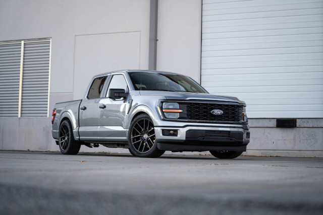 QA1 F-150 2WD 5/5 Lowering Kit w/ Spindles - Single Adjustable Coilovers (2021-2025) - Image QA1 F-150 2WD 5/5 Lowering Kit w/ Spindles - Single Adjustable Coilovers (2021-2025) - Image