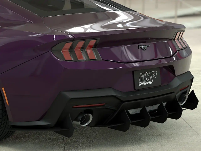 EMP EMP-S650DIFF-HD-V1 Mustang GT/EcoBoost HDPE Rear Diffuser V1