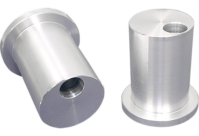 Steeda Mustang Billet Steering Rack Bushings - 0.40" Offset (1985-1995) - Image