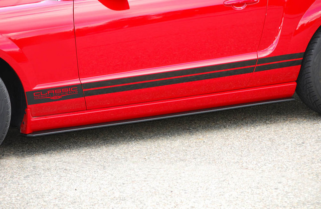 Classic Design Concepts Mustang Rocker Splitters (2005-2014) - Image