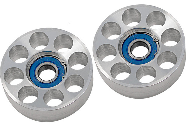 Steeda Mustang Two Piece Billet Aluminum Idler Pulley Kit (2005-2010) - Image