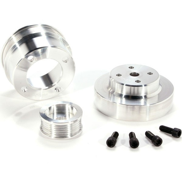 BBK Mustang 5.0L Underdrive Pulley Kit (1986-1993) - Image