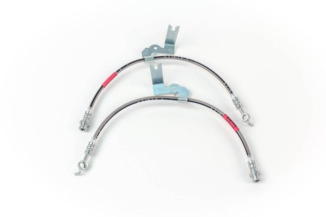 Steeda CD4 Ford Fusion Stainless Braided Full Front & Rear Brake Hose Kit (2013-2019) - Image Steeda CD4 Ford Fusion Stainless Braided Full Front & Rear Brake Hose Kit (2013-2019) - Image