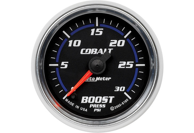 Autometer Cobalt Mechanical Boost Gauge - Image