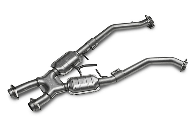 BBK Mustang GT/Cobra 4.6L X-Pipe With Converters (1999-2004) - Image