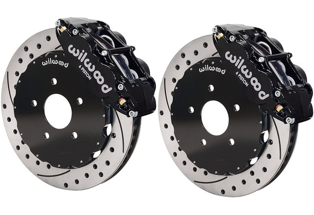 Wilwood Mustang 6 Piston 13" Brake Kit Front - Drilled Rotors (1994-2004) - Image Wilwood Mustang 6 Piston 13" Brake Kit Front - Drilled Rotors (1994-2004) - Image