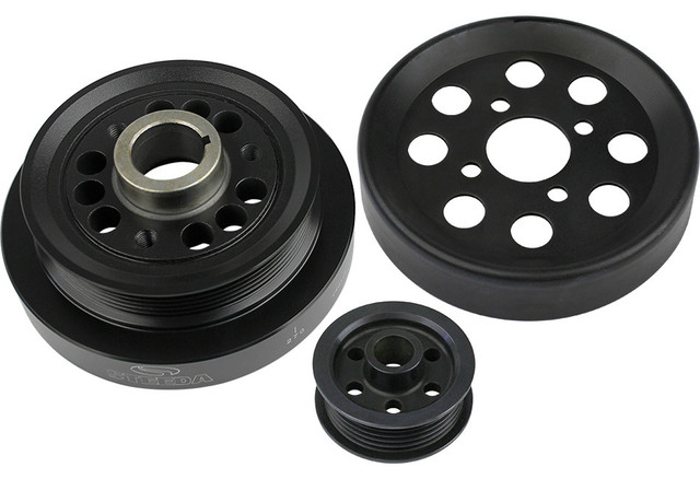 Steeda Mustang Underdrive Pulleys (Mid 01-04 GT) - Image
