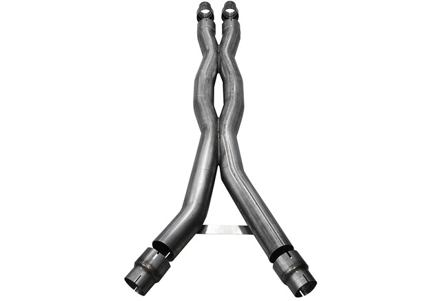 Corsa Mustang GT Double Helix Resonator Delete X-Pipe (2015-2026) - Image