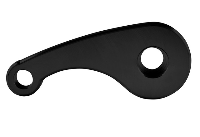 Steeda Fusion Black Anodized Billet Aluminum Interior Hood Latch Release Lever (2013-2020) - Image