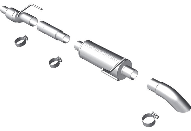MagnaFlow F-150 3.5L EcoBoost Single Tire Exit Cat-Back Exhaust (2011-2014) - Image MagnaFlow F-150 3.5L EcoBoost Single Tire Exit Cat-Back Exhaust (2011-2014) - Image
