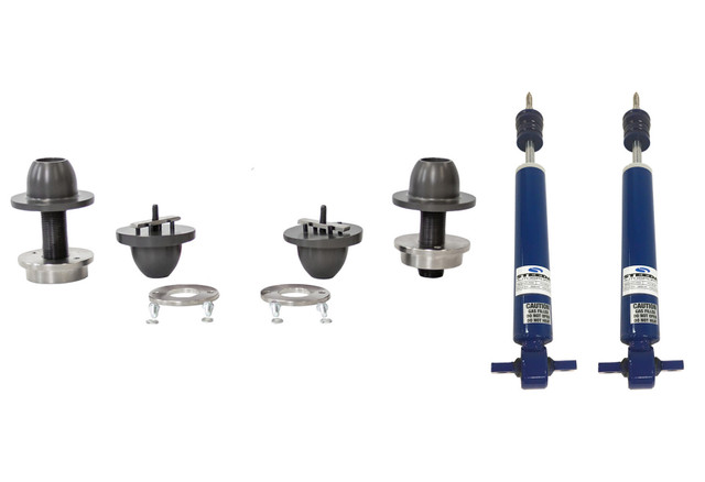 メザスタ Steeda 555 8172 Mustang Adjustable Rear Ride Height Spring & Shock