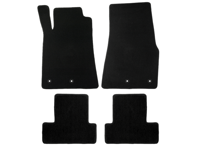 Lloyd Mats Mustang Black Floor Mats - Front and Rear (2011-2012) - Image