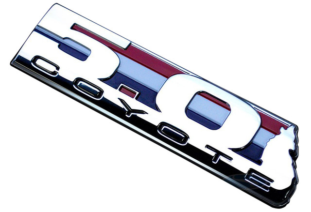 CDC 1111-3000-01 5.0 Coyote Side Emblem - Chrome (11-14)