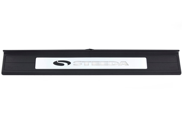 Steeda S550/S650 Mustang Illuminated Door Sill Plates (2015-2026) - Image