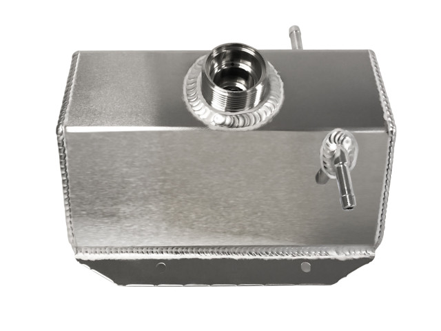 Steeda Mustang Coolant Expansion Tank Aluminum - Plain (2015-2023) - Image