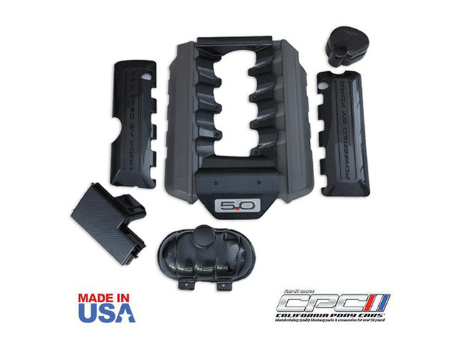 California Pony Cars Mustang GT Hydrocarbon Engine Dress Up Kit (2015-2017) - Image