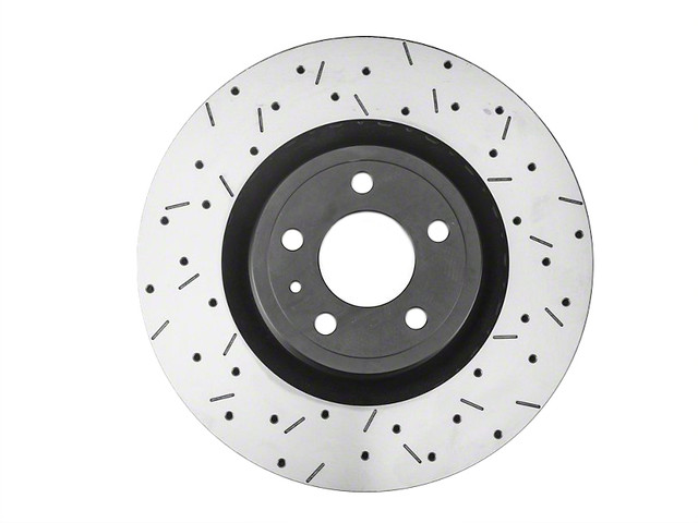 DBA Mustang Base/EcoBoost/PP/GT 4000 Series XS Drilled & Slotted Front Rotor (2015-2023) - Image DBA Mustang Base/EcoBoost/PP/GT 4000 Series XS Drilled & Slotted Front Rotor (2015-2023) - Image