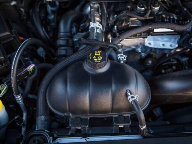 California Pony Cars Mustang Coolant Reservoir Tank Cover (2015-2023) - Image