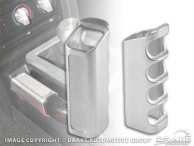 Drake Mustang Parking Brake Handle Cover Billet Aluminum (2005-2009) - Image
