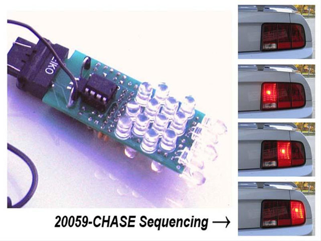 Drake Mustang LED Sequential Tail Light Kit - Standard (2005-2009) - Image