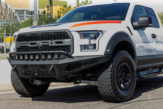 Addictive Desert Designs Raptor Honey Badger Front Bumper (2017-2020) - Image