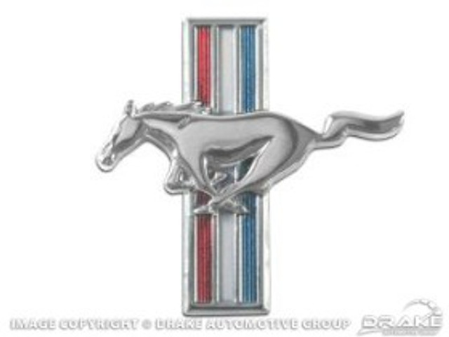 Drake Mustang Running Horse Fender/Grille Emblem (2005-2012) - Image
