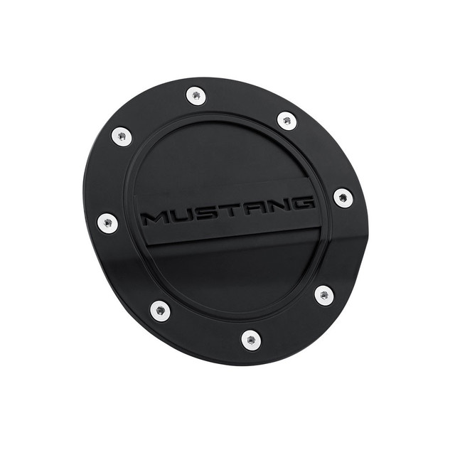 Drake Mustang Fuel Door Comp Series With Mustang Logo (2015-2023) - Image