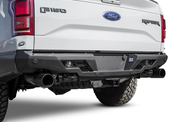 Addictive Desert Designs Raptor Stealth Rear Bumper w/ Backup Sensor Cutouts (2017-2019) - Image