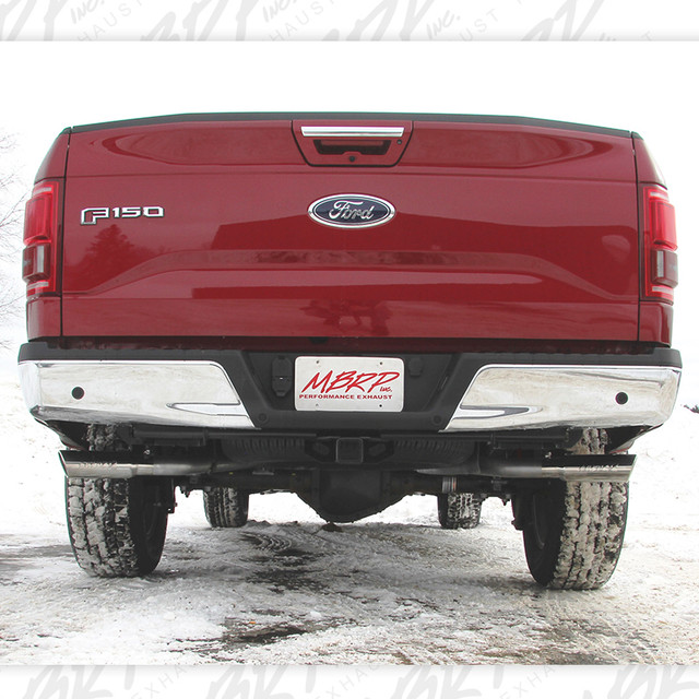 MBRP F-150 5.0L XP Series 2-1/2" Cat-Back Dual Side Exit Exhaust (2015-2023) - Image MBRP F-150 5.0L XP Series 2-1/2" Cat-Back Dual Side Exit Exhaust (2015-2023) - Image