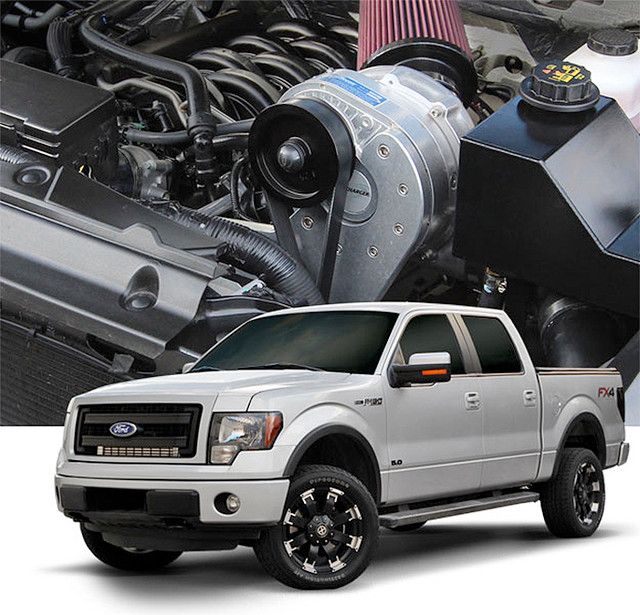Procharger Raptor & F-150 6.2L Stage 2 Intercooled Supercharger System P-1SC-1 & Dedicated 8 rib Drive (2010-2014) - Image