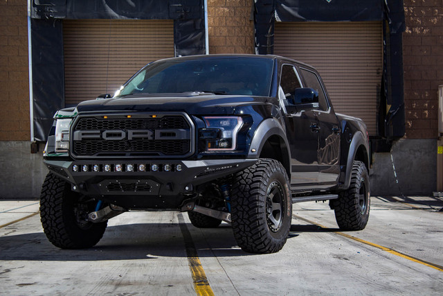 Addictive Desert Designs Raptor Stealth Fighter Front Bumper (2017-2020) - Image