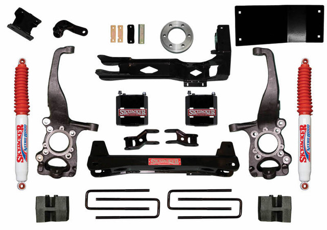Skyjacker F-150 4WD 6" Spacer Lift w/ Nitro Shocks (2015-2018) - Image