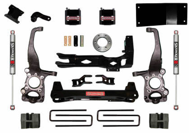 Skyjacker F-150 4WD 4.5" Spacer Lift w/ Black Max Shocks (2015-2018) - Image