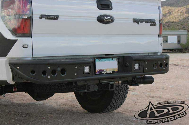 Addictive Desert Designs F-150/Raptor Venom Rear Bumper w/ Backup Sensor Cutout (2009-2014) - Image Addictive Desert Designs F-150/Raptor Venom Rear Bumper w/ Backup Sensor Cutout (2009-2014) - Image