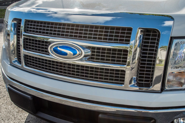 Steeda F-150 9" Embossed Blue Oval Emblem (2004-2014) - Image