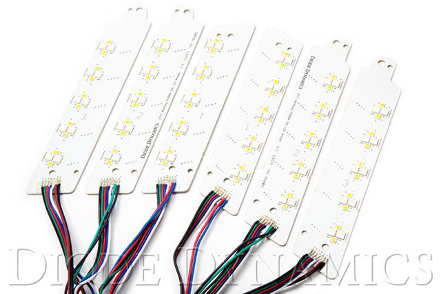 Diode Dynamics Mustang Multicolor DRL LED Boards (2015-2017) - Image Diode Dynamics Mustang Multicolor DRL LED Boards (2015-2017) - Image